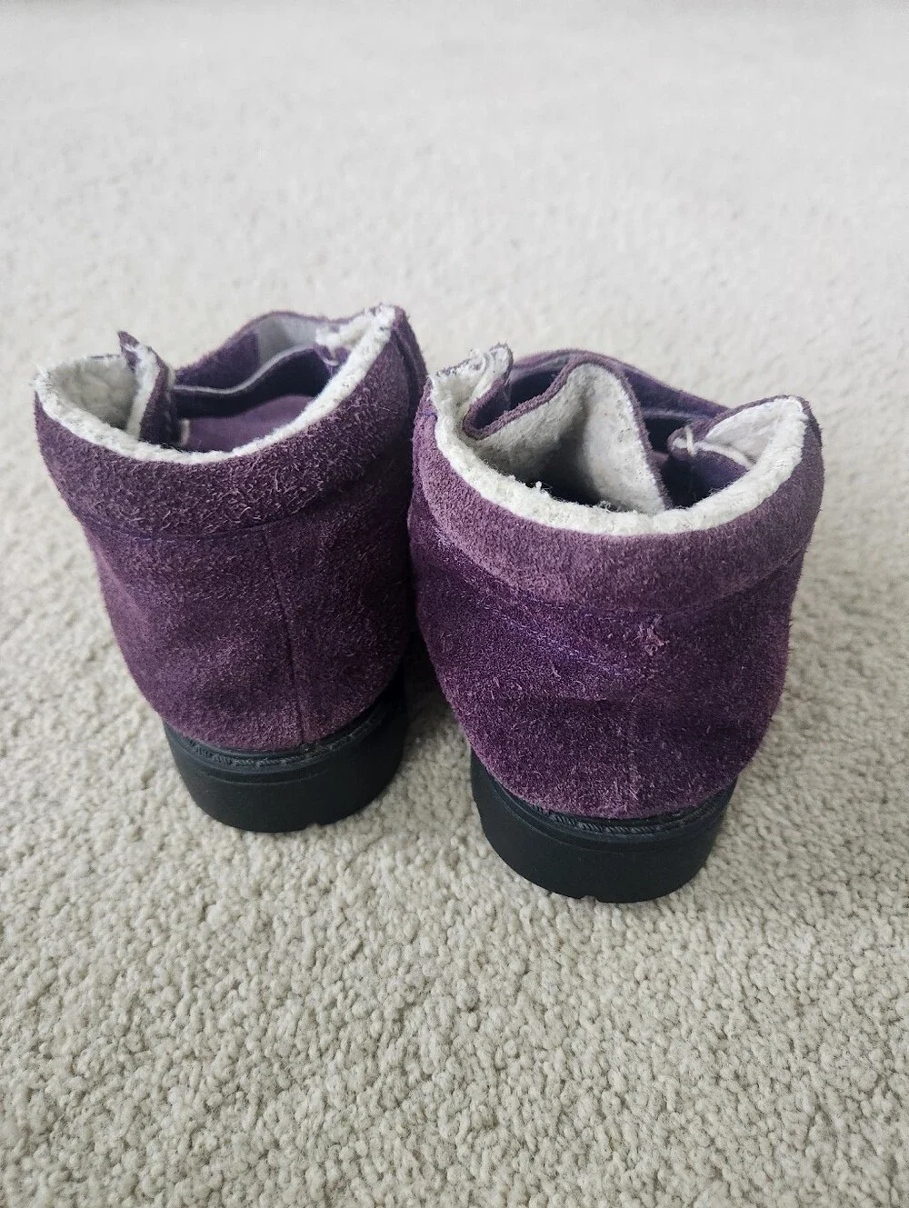 Pediped Flex Jackie Purple Sherpa Lined Boots